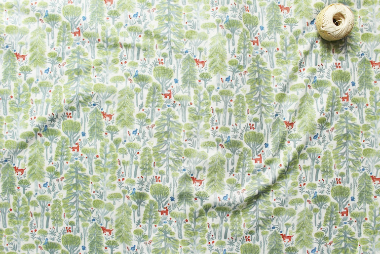 Jcパステルの森<br>　白×緑